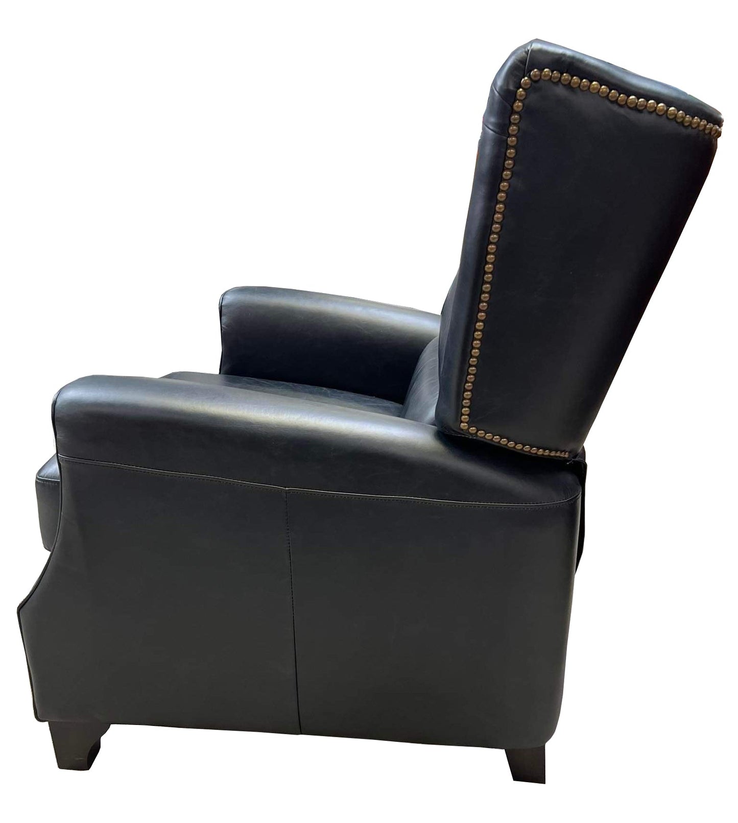 Stratford Leather Recliner Chair - Belon Black