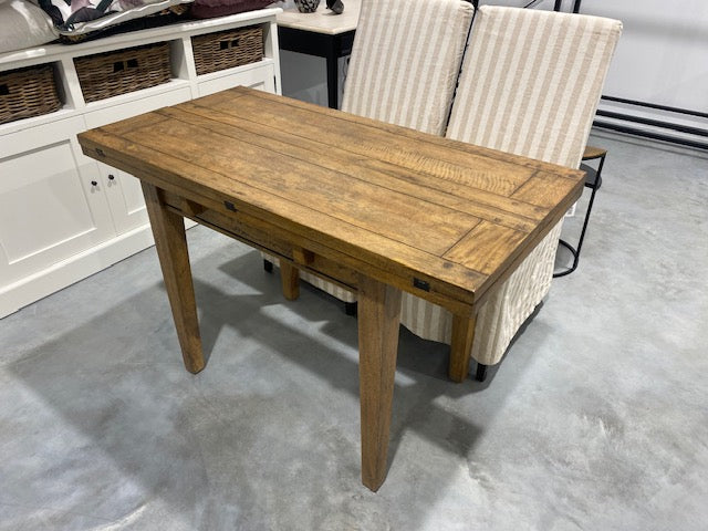 Alpine Fold Square Table - Rustic Light