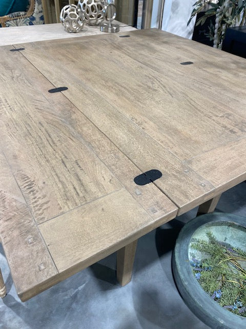 Alpine Fold Square Table - Grey