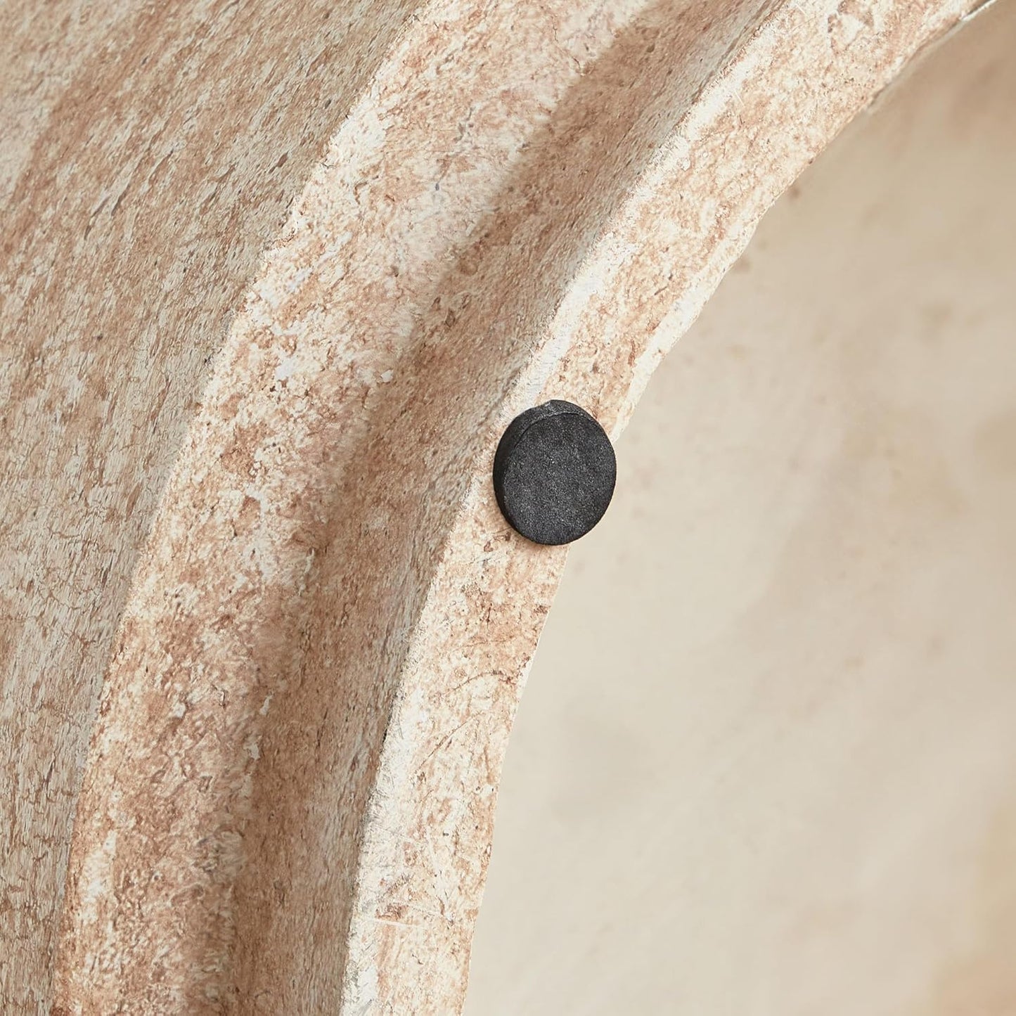 Lulu Travertine Look Coffee Table