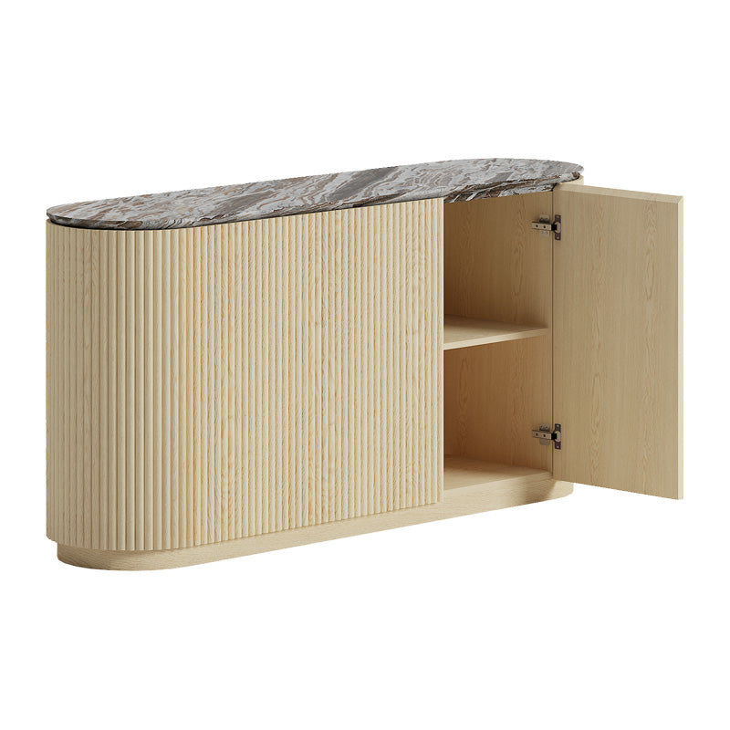 Straw Sideboard - Natural