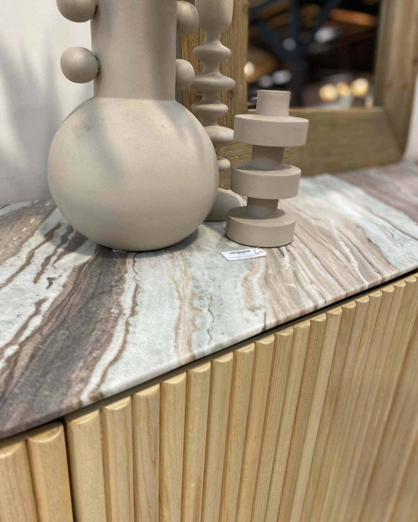 Straw Sideboard - Natural