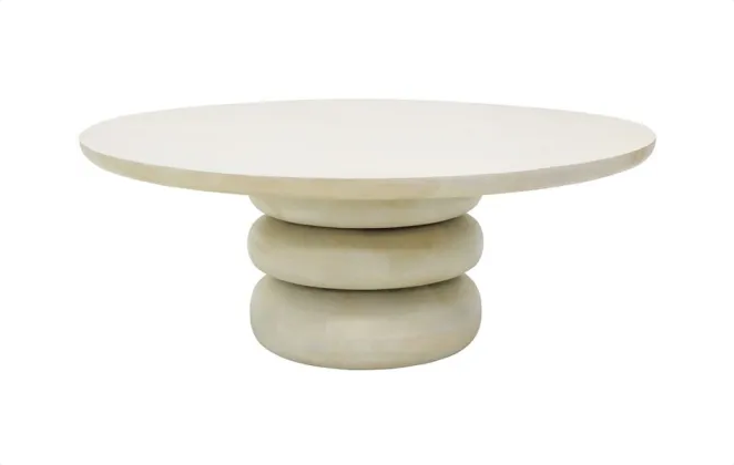 Pebbles Wooden Coffee Table