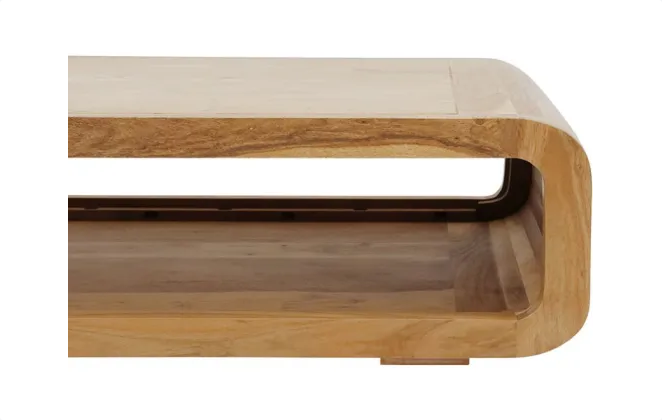Noah Ovel coffee Table - Natural