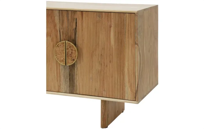Koh 4 Door Sideboard - Natural