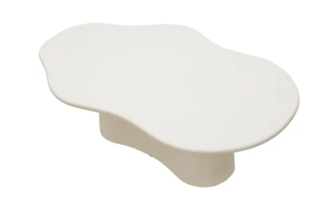 Wave Rendered Coffee Table - 120