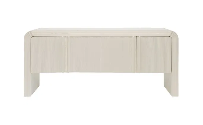 Blanco 4 Door Sideboard - 1800
