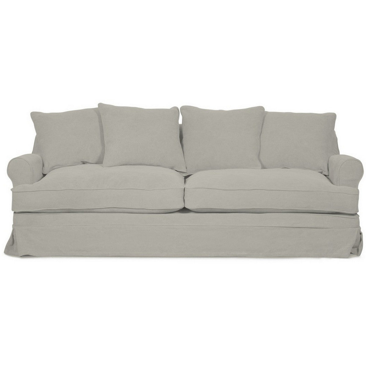 Slip Cover - Pastel Grey - Newport 2.5 Seater