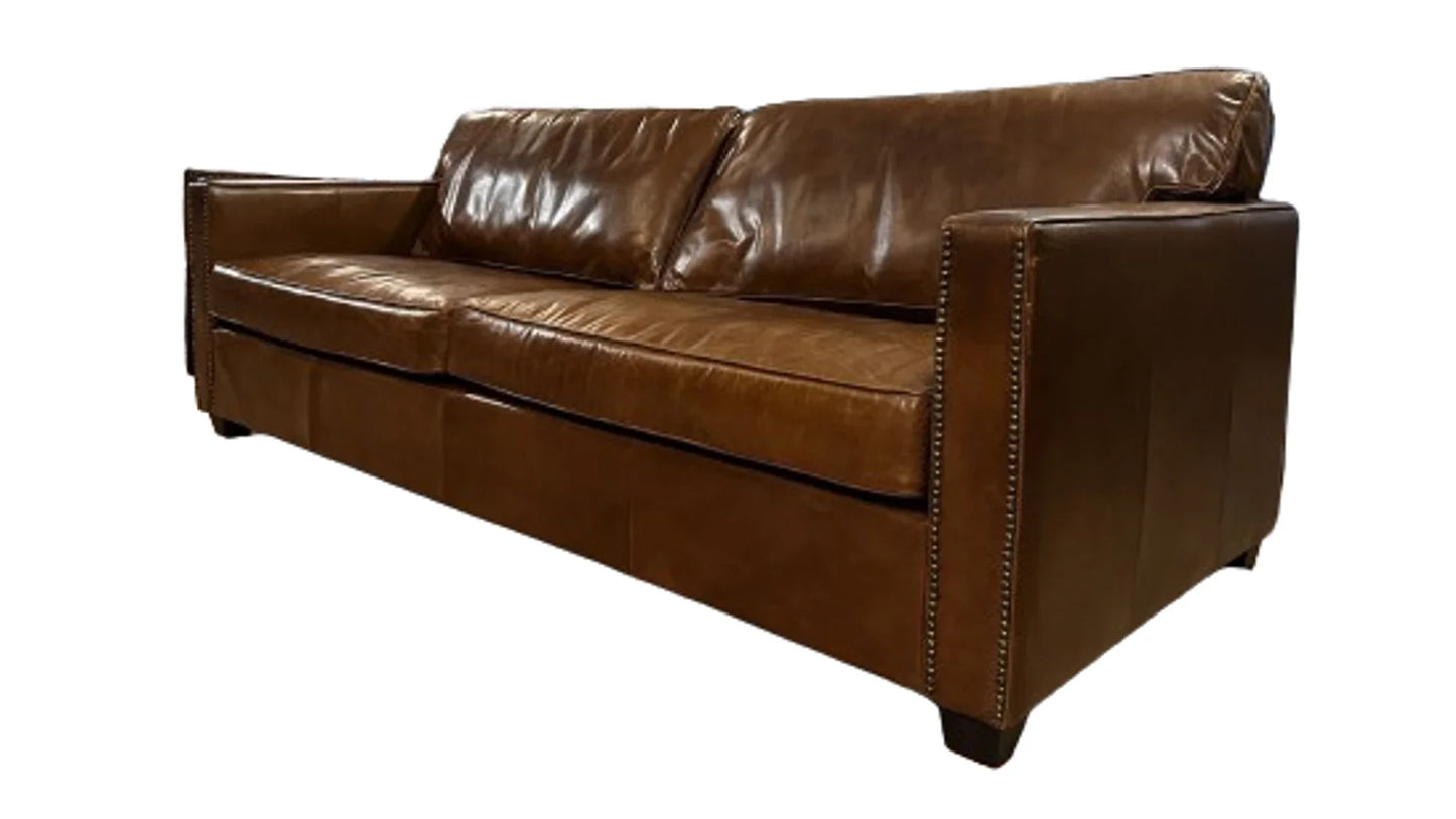 Madison 3 Seater Sofa - Vintage Cigar