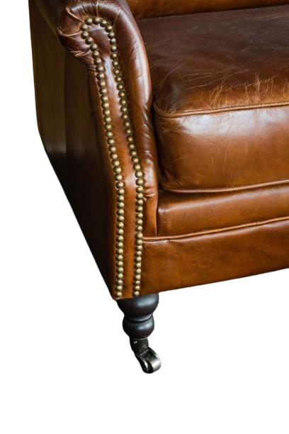 Winchester 1 Seater Sofa Chair - Vintage Cigar