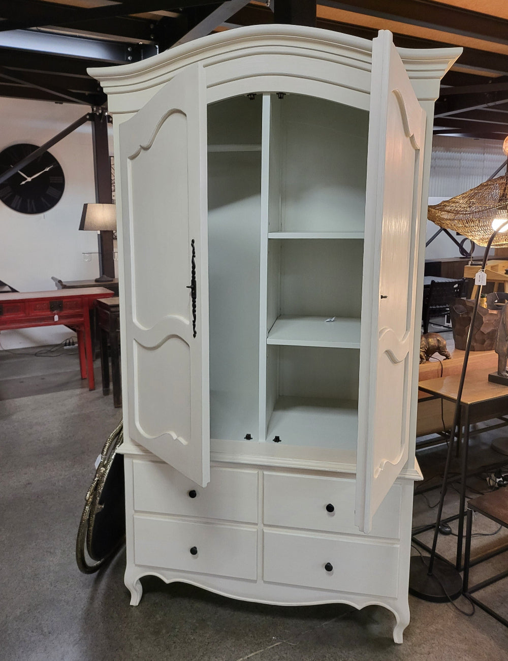 French Monsieur Armoire Wardrobe