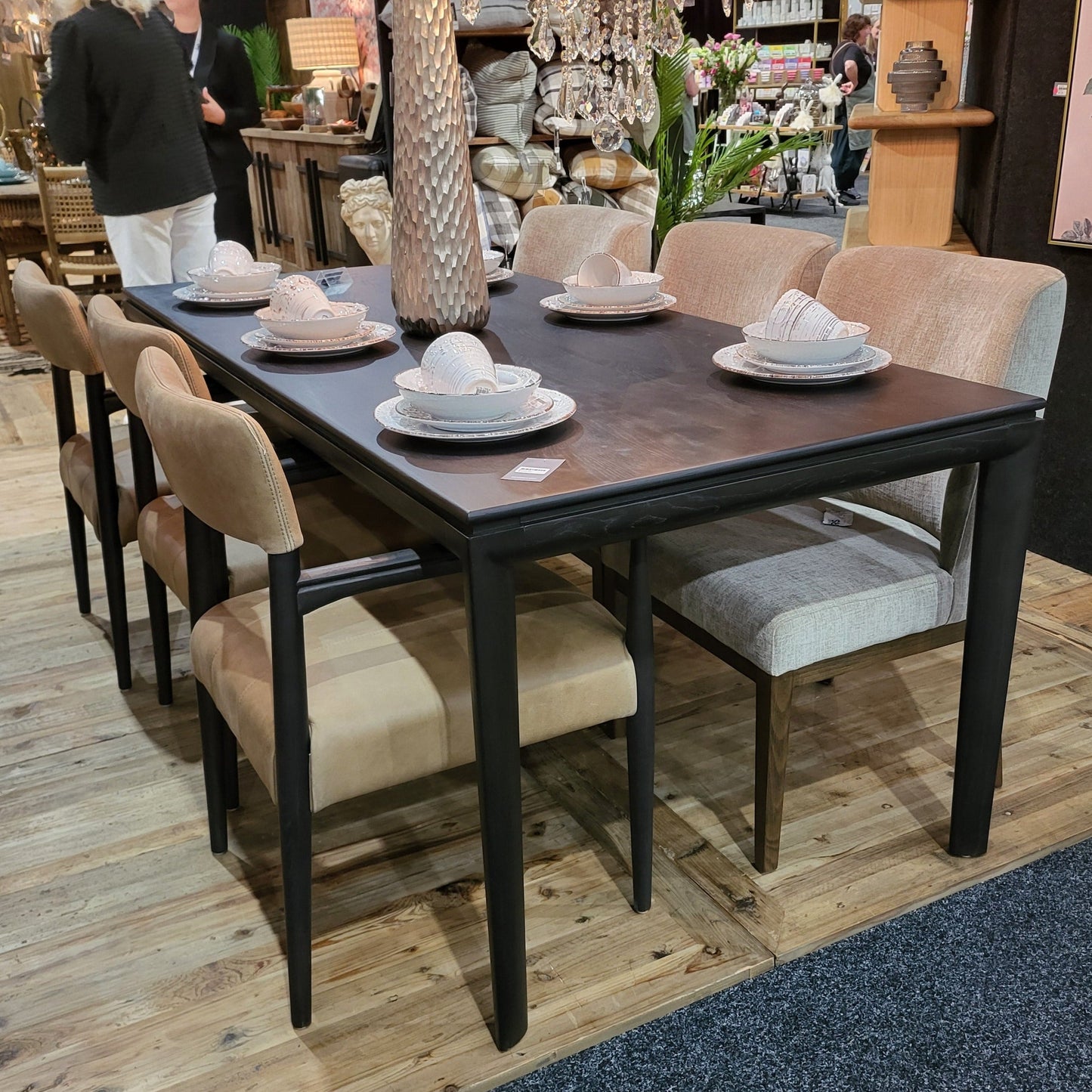 Savannah Dining Table - Walnut Finish