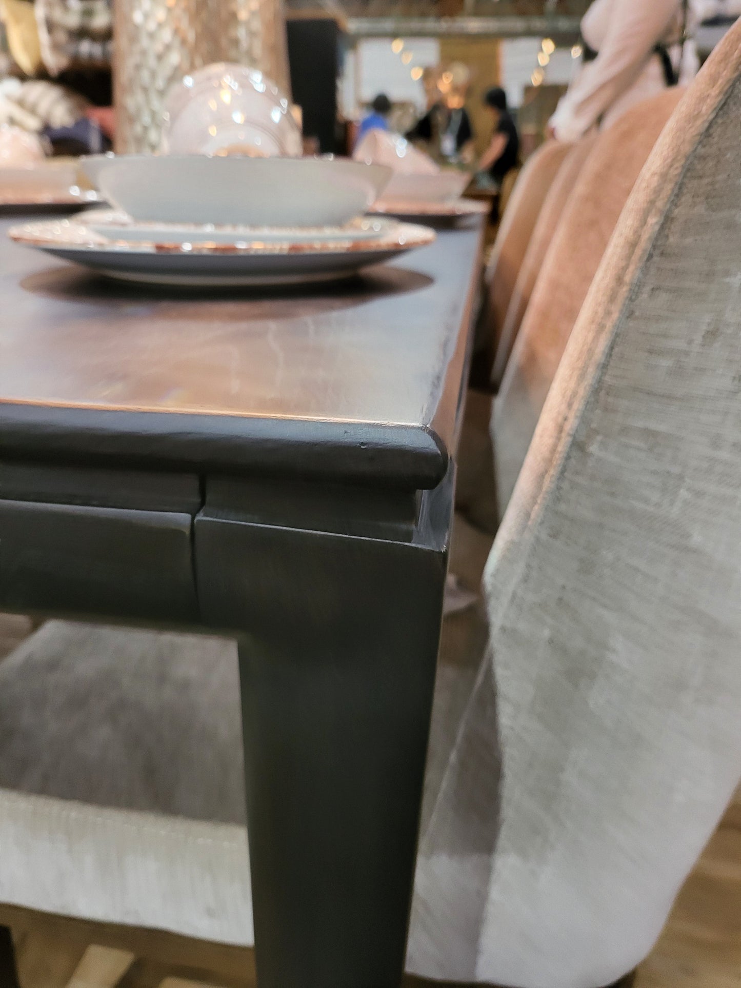 Savannah Dining Table - Walnut Finish