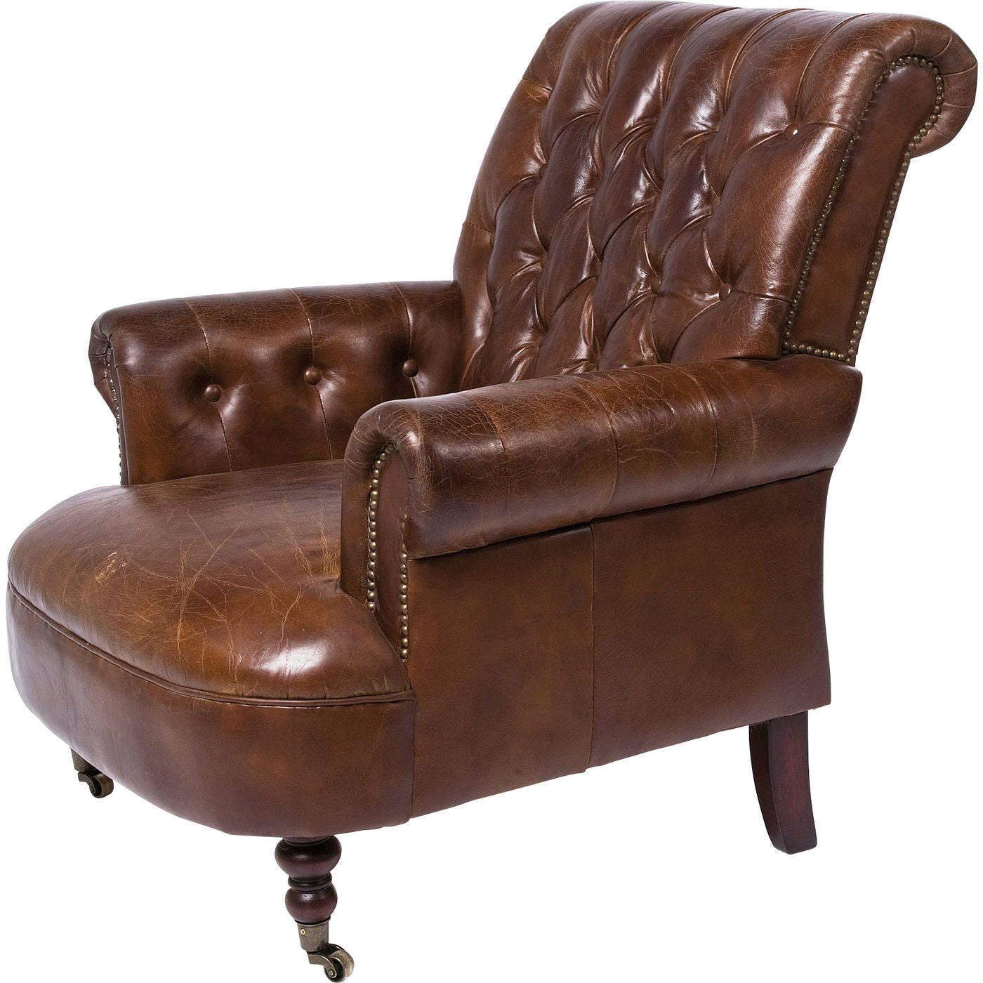 Waldorf Armchair - Vintage Cigar