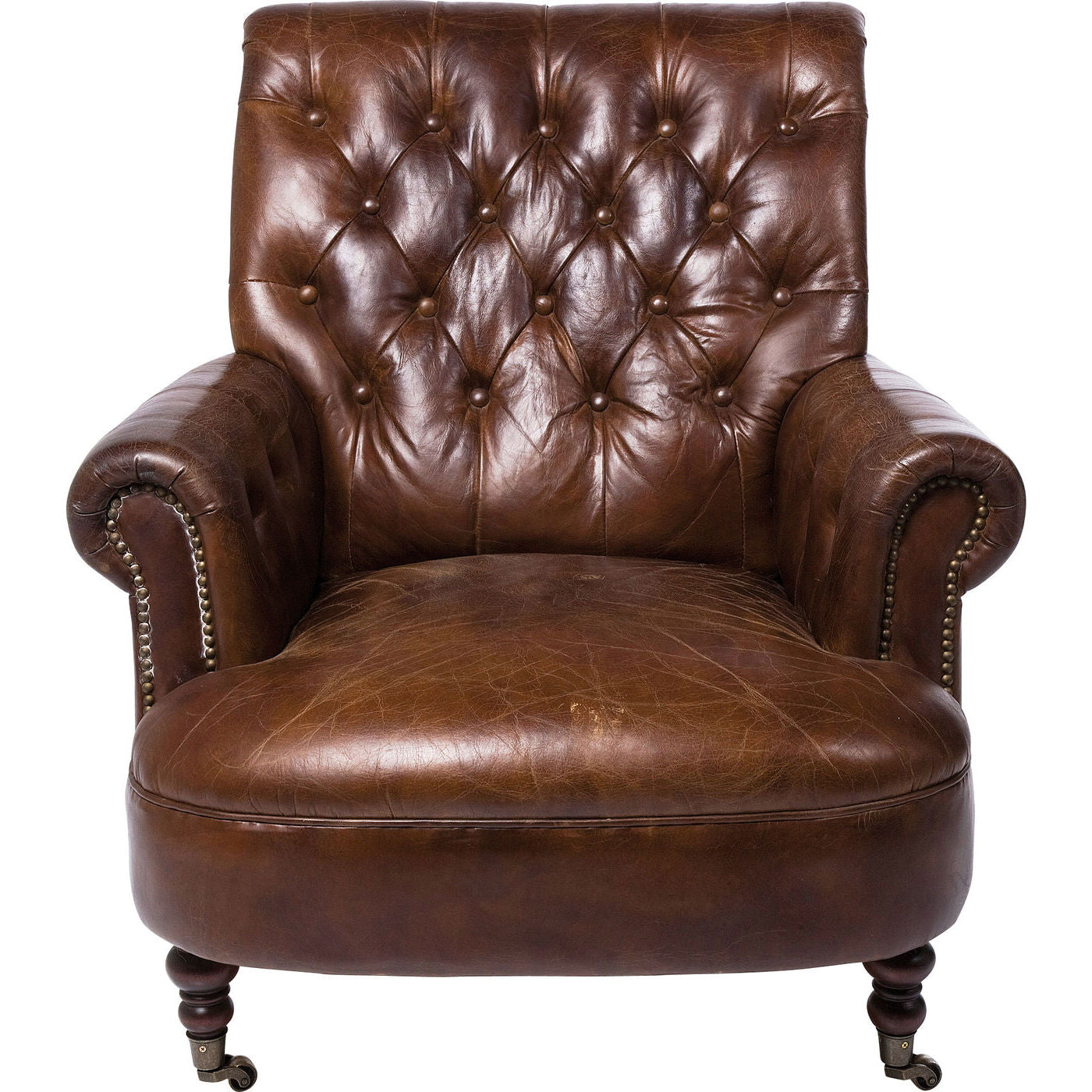 Waldorf Armchair - Vintage Cigar
