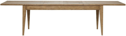 Bosquet Double Extension Dining Table - Rustic Light