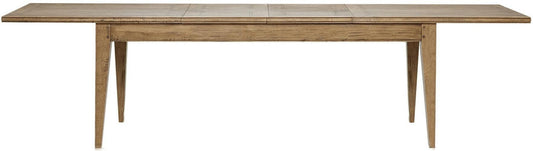 Bosquet Double Extension Dining Table - Rustic Light