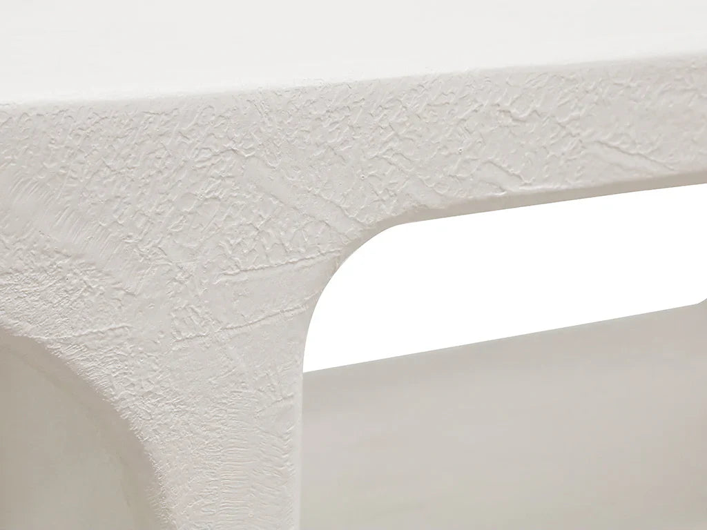 Bodhi Wooden Sideboard - Textured White