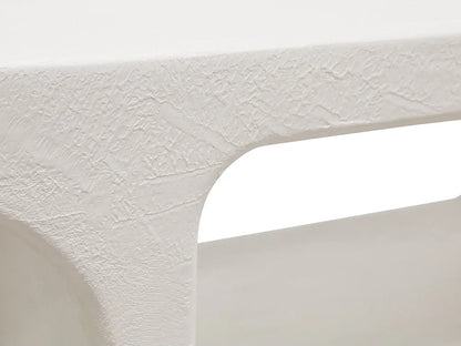 Bodhi Wooden Sideboard - Textured White