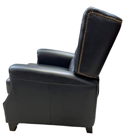 Stratford Leather Recliner Chair - Belon Black