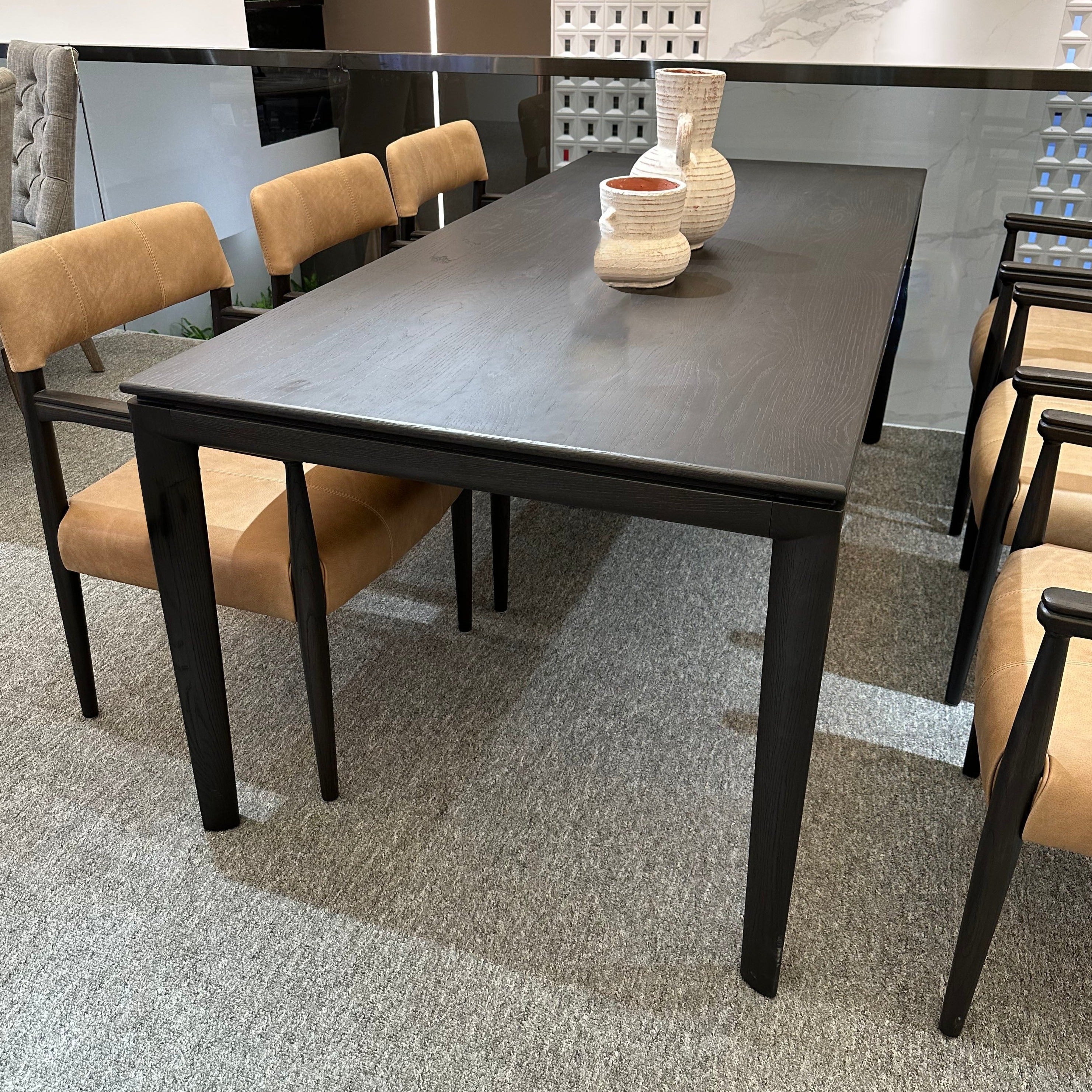 Savannah Dining Table - Walnut Finish