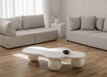 Penny Coffee Table - White