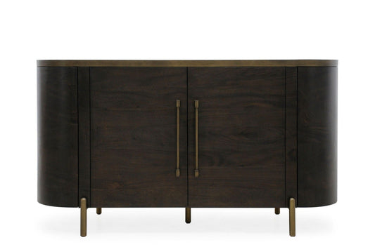 Malibu Curved Sideboard 4 Door