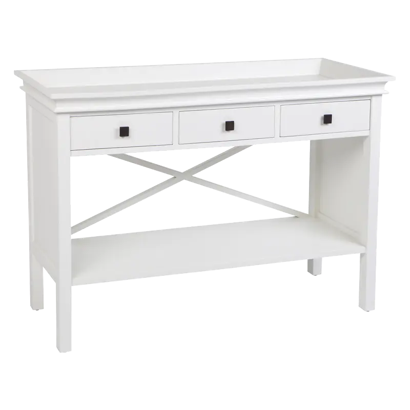 Island Life Console Table White