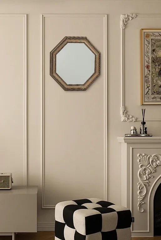 Antico Hexagon Wall Mirror