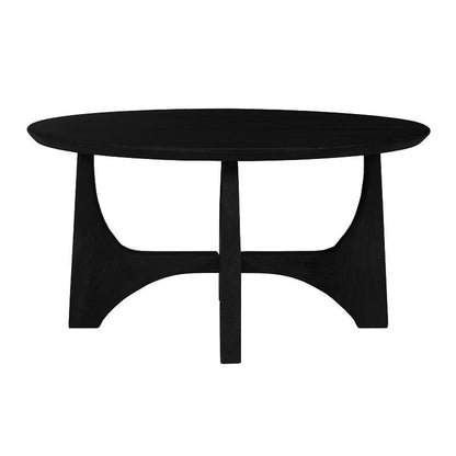 Ace Round Coffee Table - Black