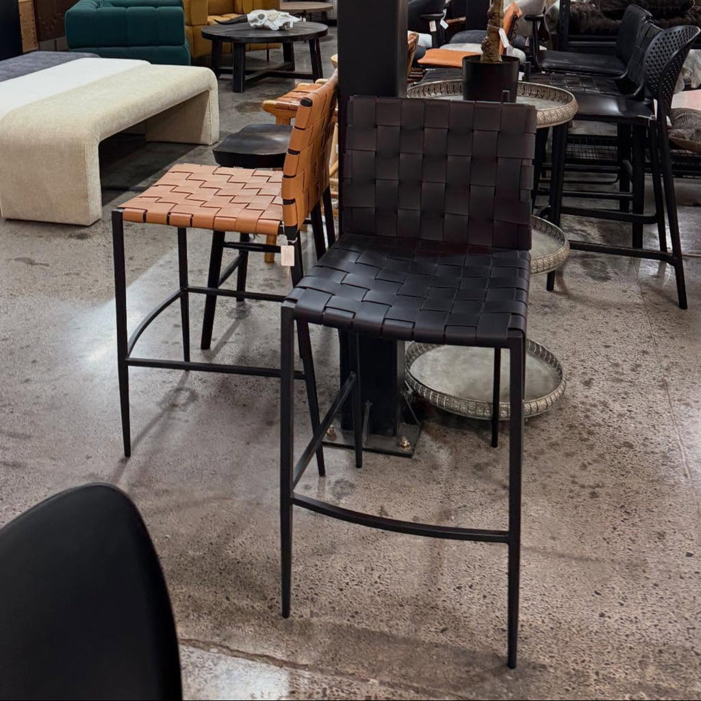 Beckett Barstool | Counter Stool - Tan