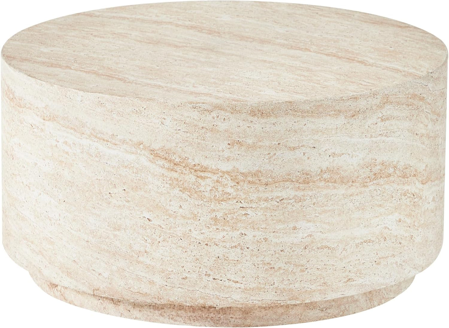 Lulu Travertine Look Coffee Table