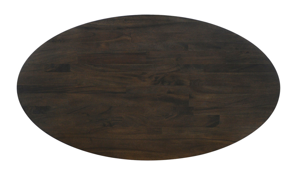 Malibu Oval Dining Table with Cone Base