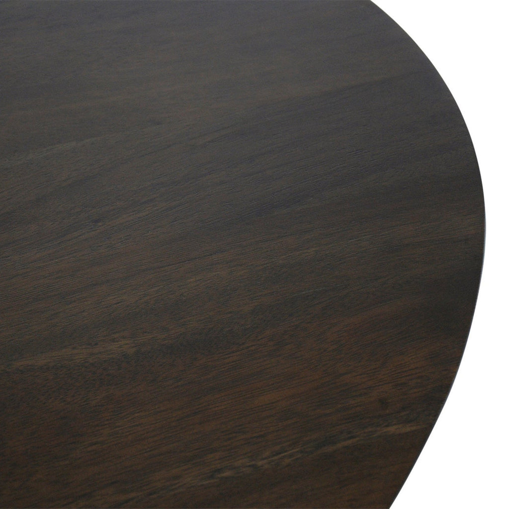 Malibu Oval Dining Table with Cone Base