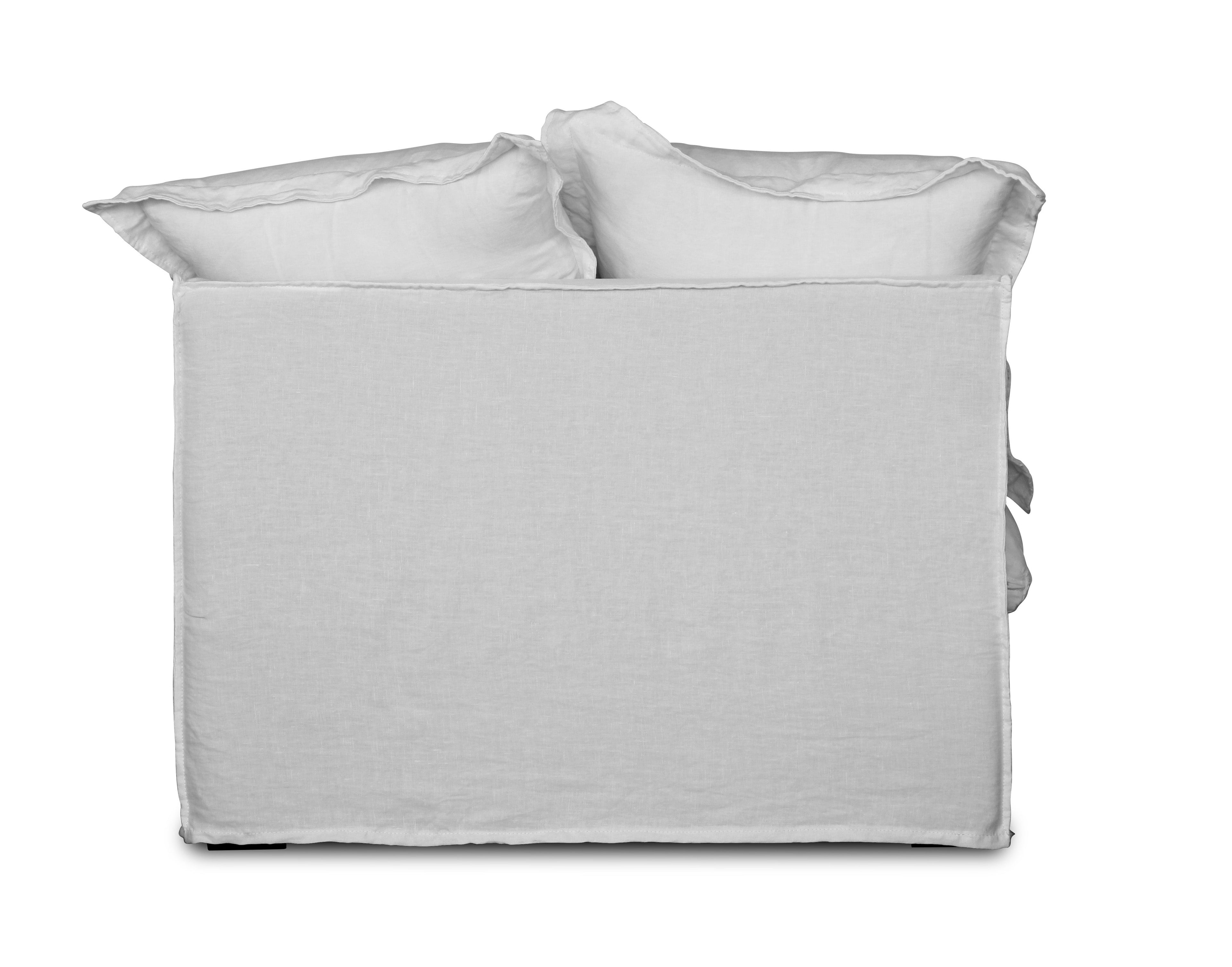 Oasis Washed Linen Dream Sofa Right - Natural
