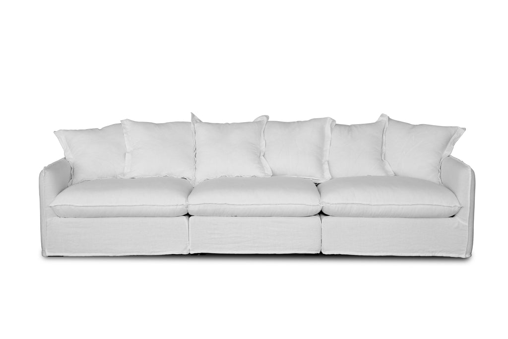 Oasis Washed Linen Dream Sofa Right - Natural