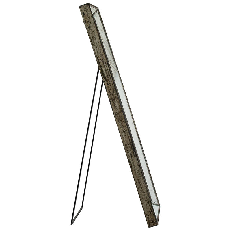 Vintage Glamour Floor Mirror with Stand