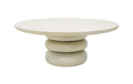 Pebbles Wooden Coffee Table