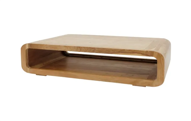 Noah Ovel coffee Table - Natural