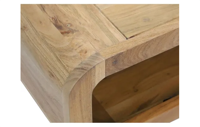 Noah Ovel coffee Table - Natural
