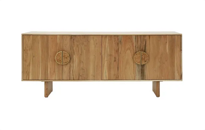 Koh 4 Door Sideboard - Natural