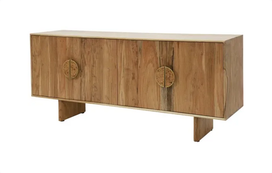 Koh 4 Door Sideboard - Natural