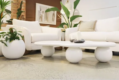Penny Coffee Table - White
