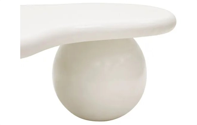 Penny Coffee Table - White