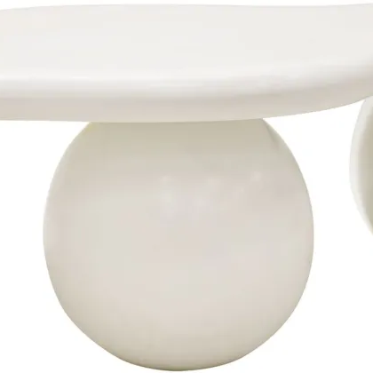 Penny Coffee Table - White