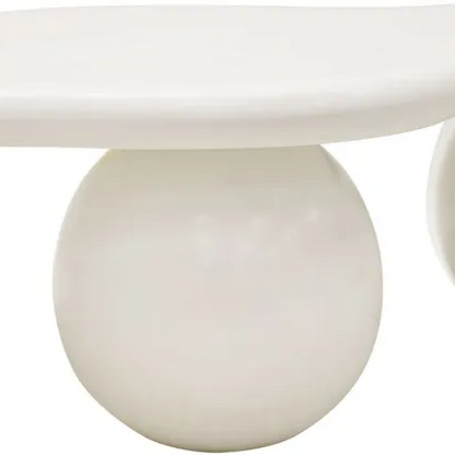Penny Coffee Table - White