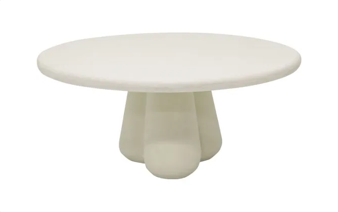 Lima Rendered Coffee Table - Natural