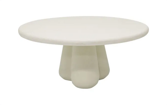 Lima Rendered Coffee Table - Natural