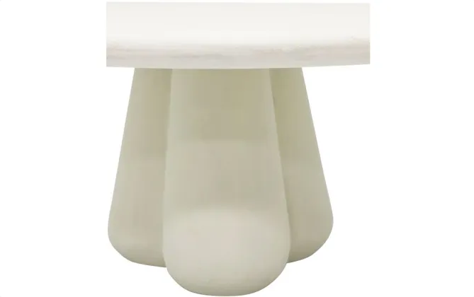 Lima Rendered Coffee Table - Natural