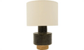 Mirabelle Terracotta Lamp W/ Linen Shade
